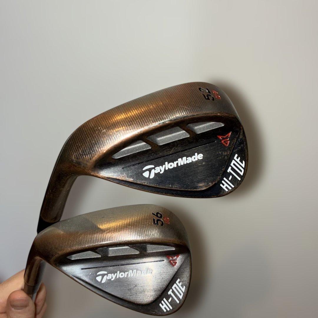 テーラーメイド hi-toe レフティ 左 52°56° 2本　ウェッジ