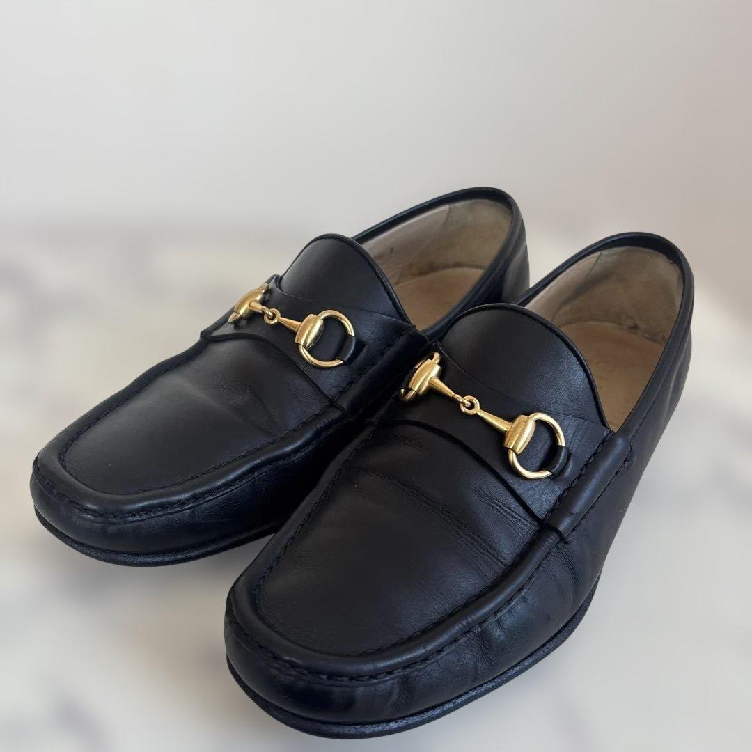 GUCCI ホースビット　レザー ローファー グッチ　シューズ　スニーカー