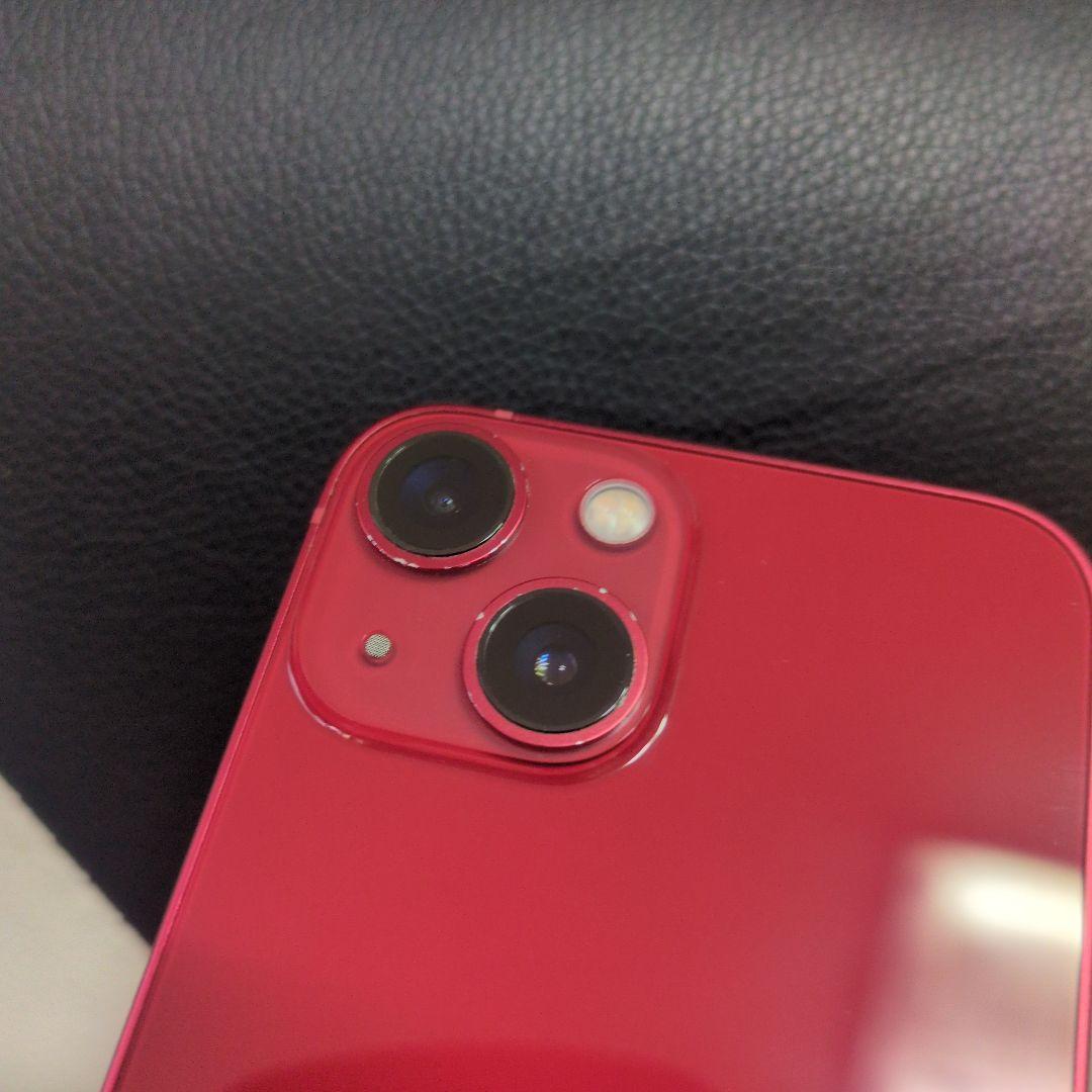 76 画面傷なし　iPhone　13 mini 128gb 赤　SIMフリー