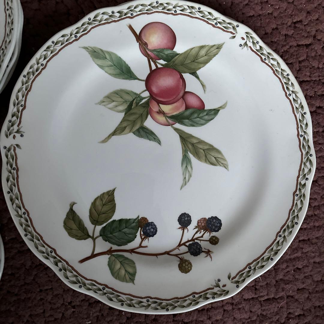 【未使用】ノリタケ ロイヤルオーチャード　深皿 スープ皿 カレー皿＋３種皿各３枚