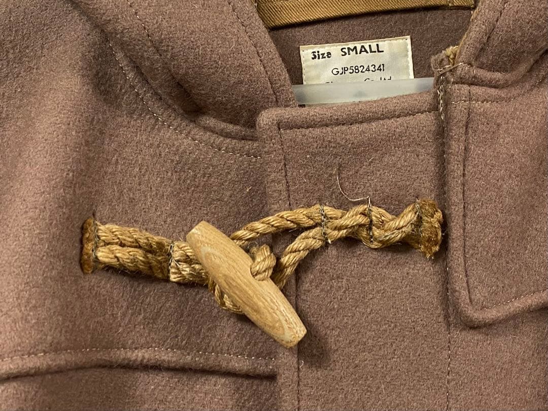 90s GLENOVER ウール ダッフルコート キャメル ベージュ