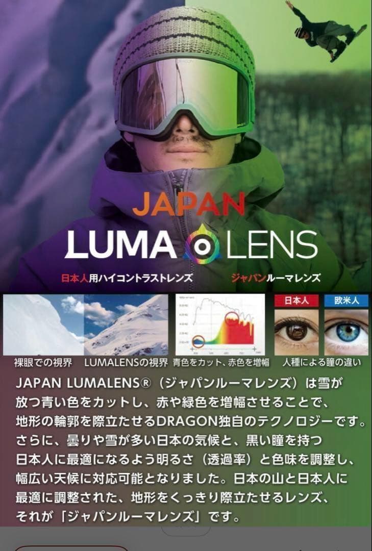 スノーボードゴーグルDragonPXVドラゴン24-25