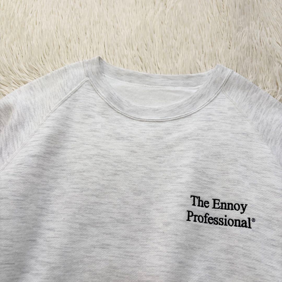✨ENNOY✨スタイリスト私物 22AW crew sweat L 日本製