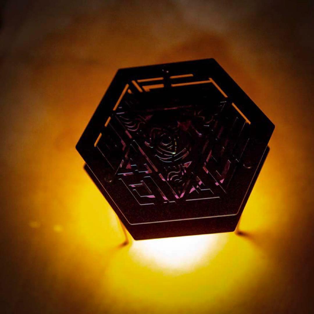 DEVISE WORKS メタヘキテかっ！？　蚊取り線香スタンド　間接照明