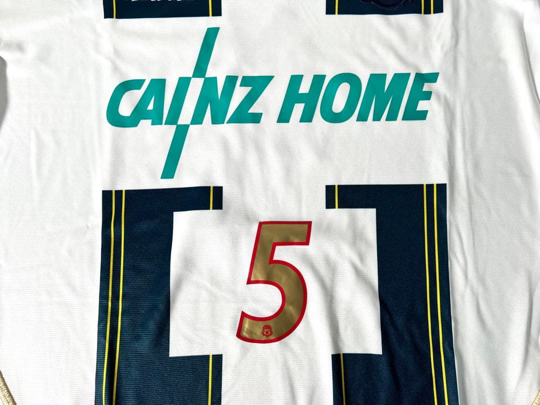 【背番号5】ザスパ草津（ザスパクサツ群馬・ザスパ群馬）2010ユニ2ndセット