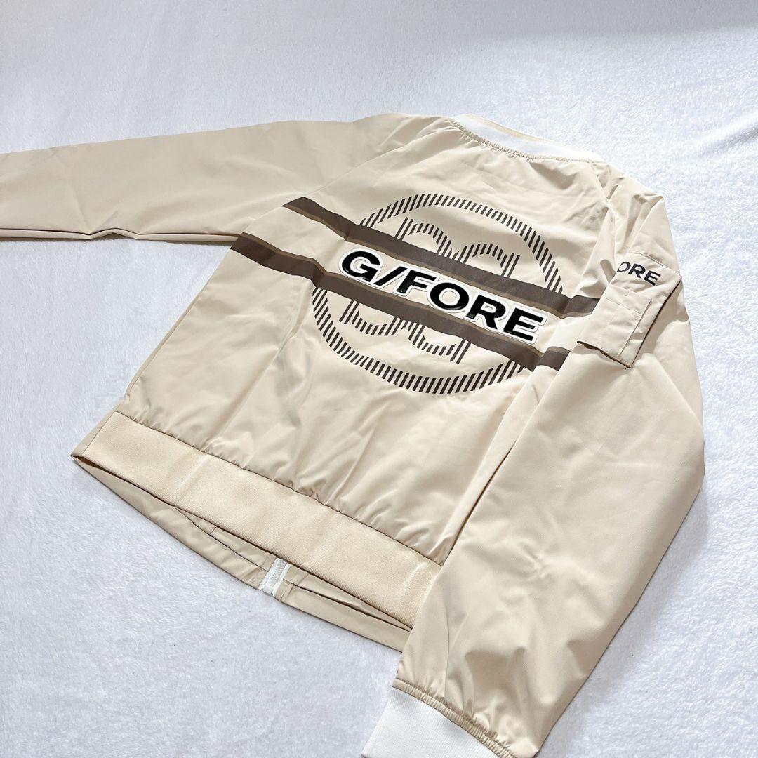 新品　G/FORE　ジーフォア　ゴルフ　ジャケット　ベージュ　Ｌ　レディース