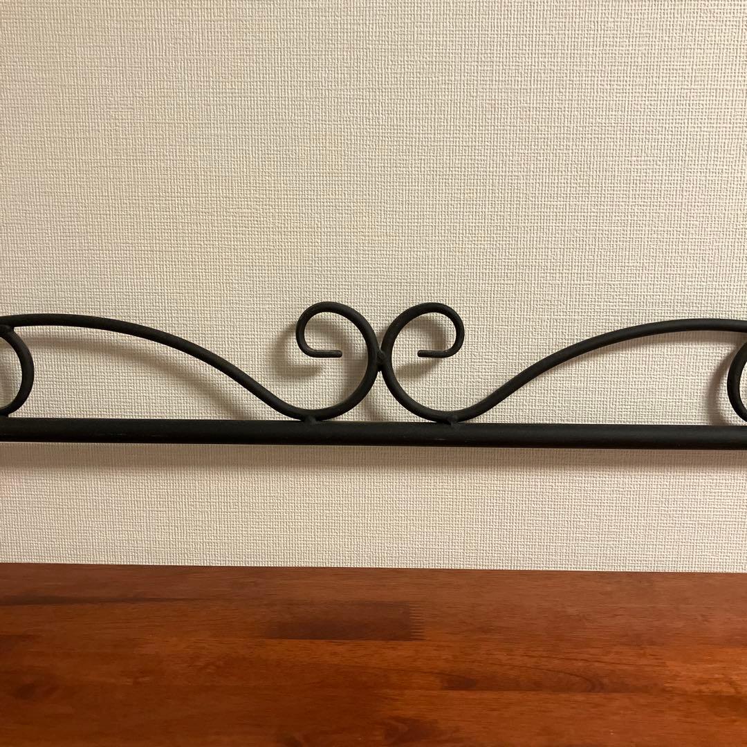 デスク　アイアン　上棚付き　アンティーク風　送料込み