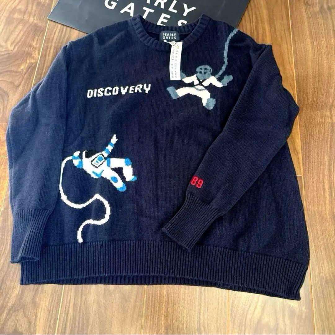 PEARLY GATES 宇宙飛行士デザインセーター レディースウェア