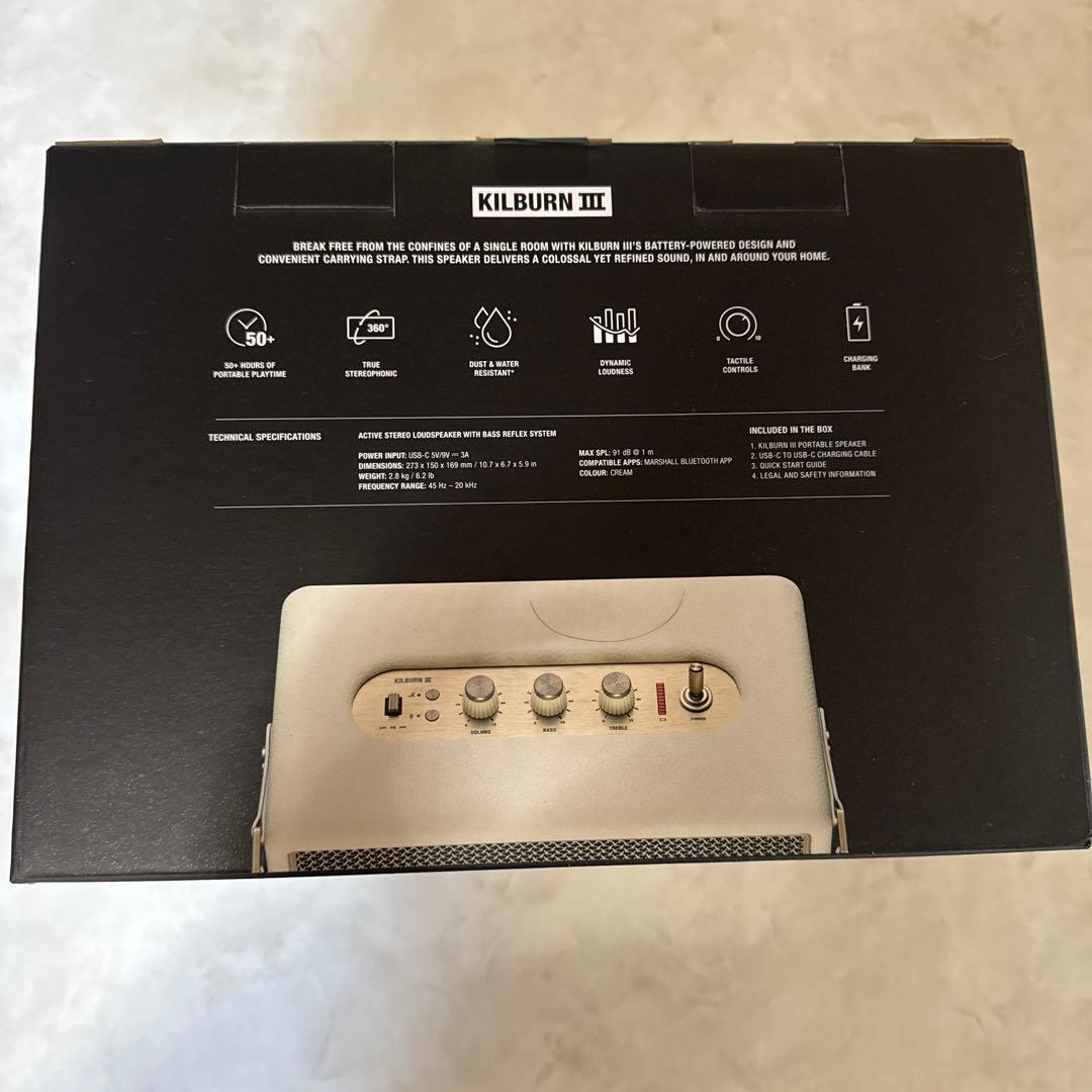 Marshall Kilburn III スピーカー