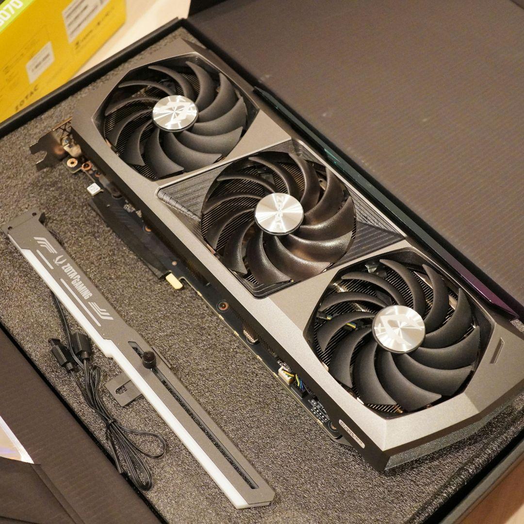 動作確認済 GEFORCE RTX 3070 Ti ZOTAC GAMING
