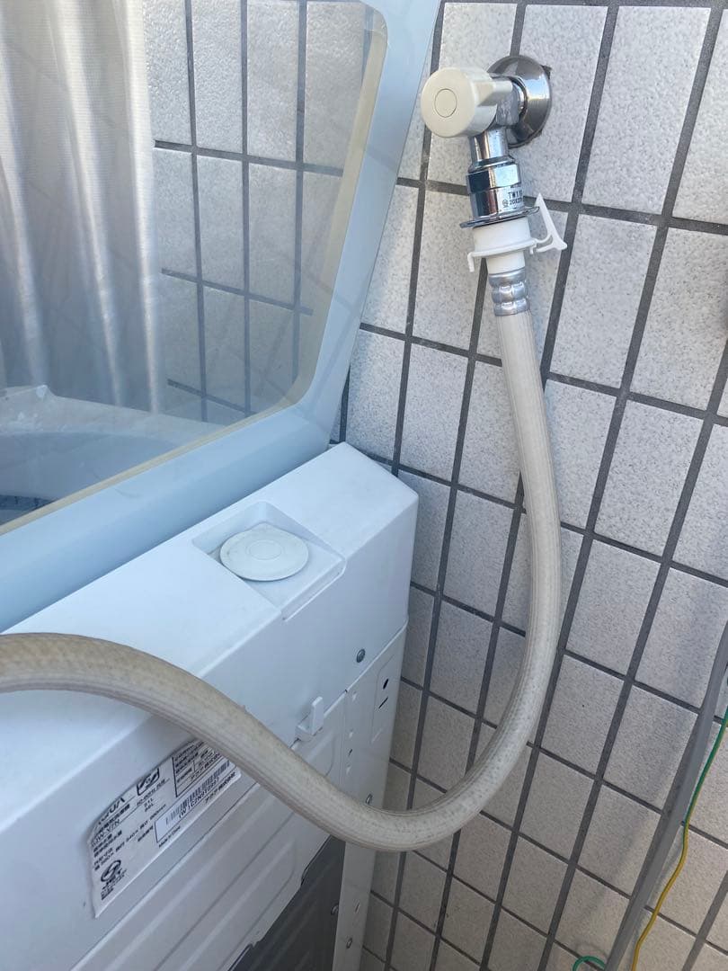 【槽洗浄済み】AQUA 洗濯機 7kg AQW-V7N 2022年製 たのメル便