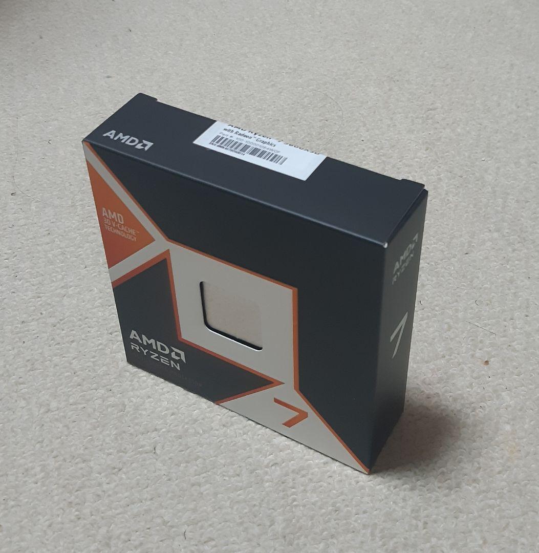 新品未開封品 3年保証付 AMD Ryzen_7 9800X3D