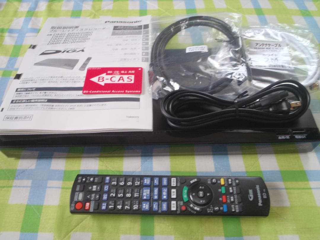 Panasonic　DIGA　ブルーレイレコーダー　DMR-BCW560