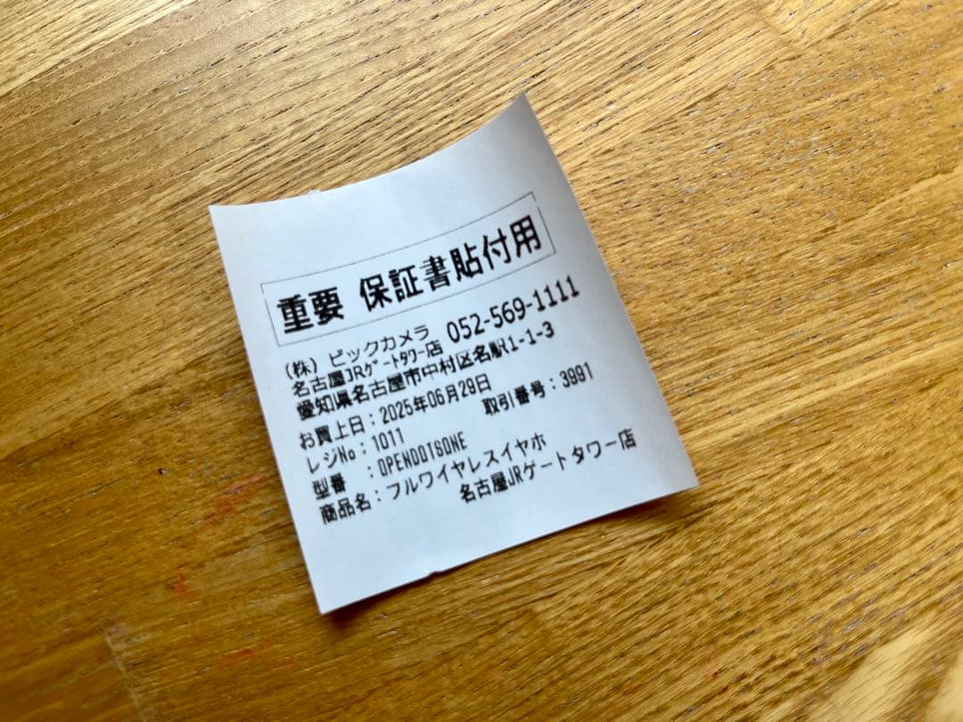 使用感無し⭐︎Shokz OpenDots One ワイヤレスイヤホン