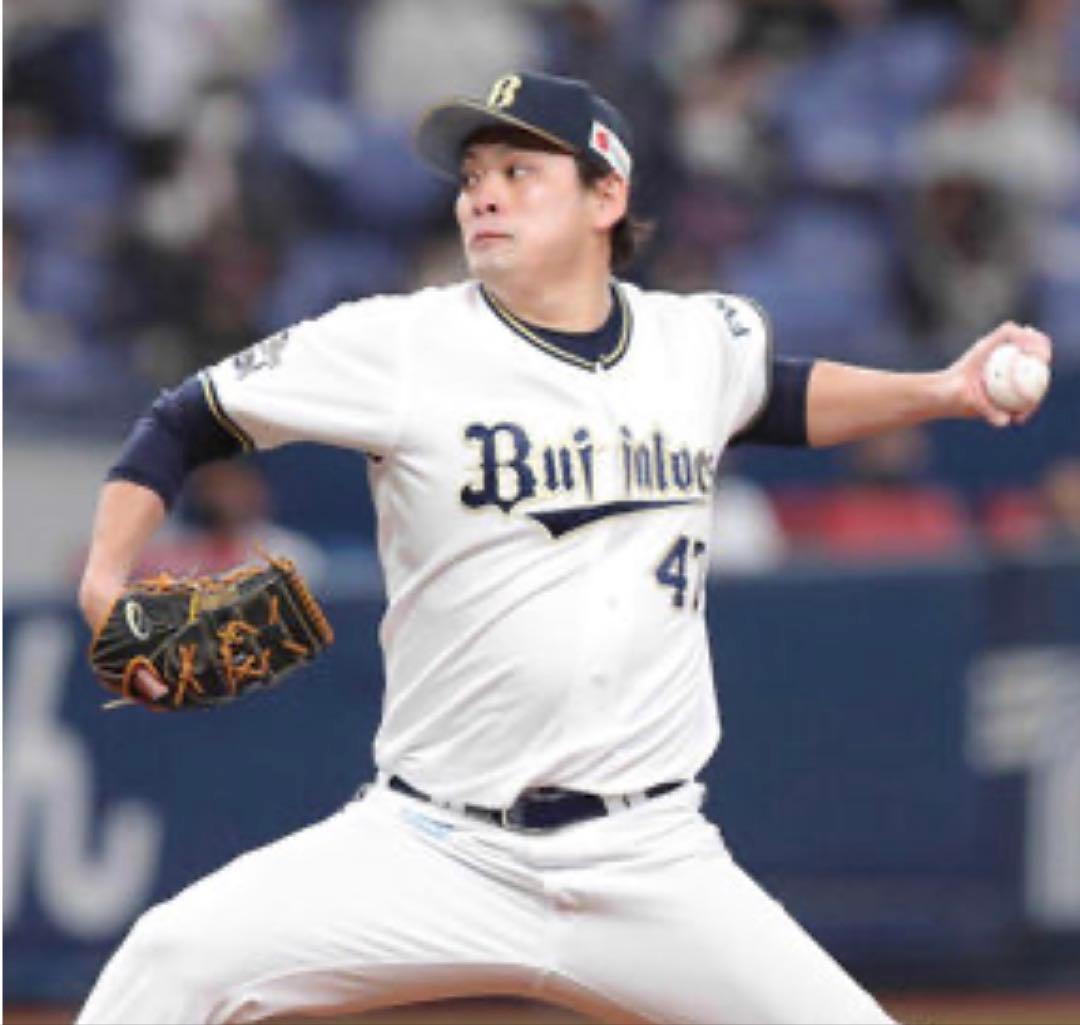 プロ支給品左グローブ　オリックス　 海田智行選手実使用グローブ❗️プロ専用刻印入り