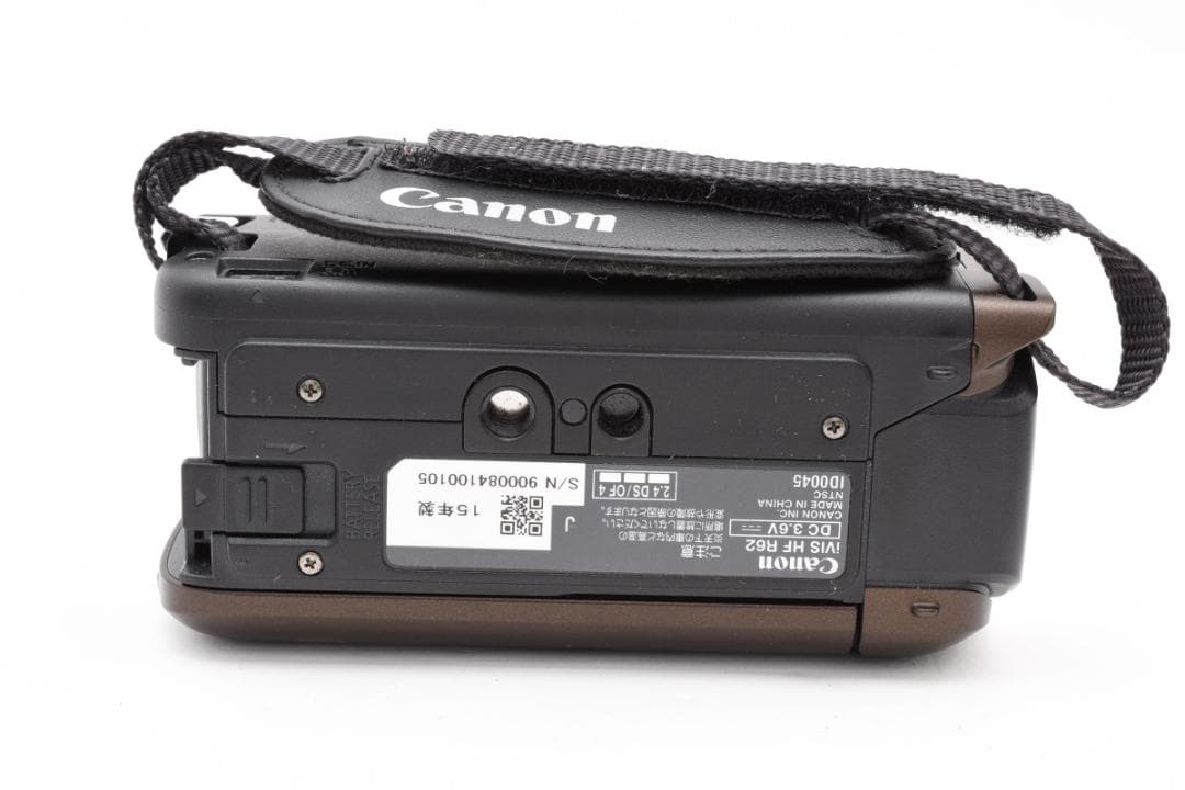 【極美品】Canon HDビデオカメラ　ivis HF R62 ブラウン