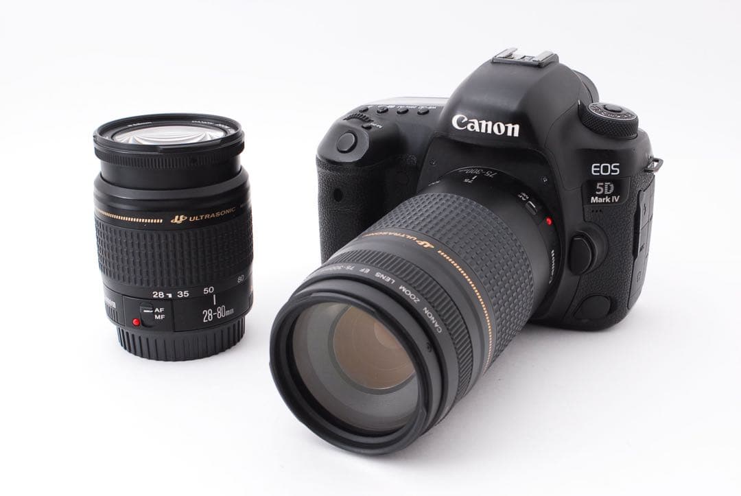 ☆キャノン☆Canon EOS 5D Mark IV標準&望遠ダブルレンズセット