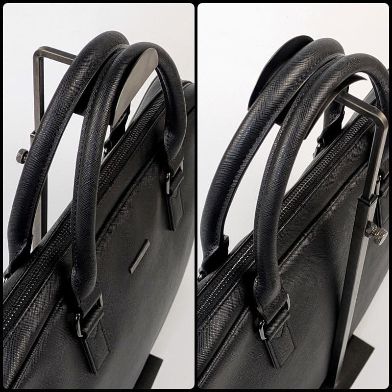 【未使用級】アルマーニ ジーンズ 2way ビジネスバッグ ブリーフケース A4