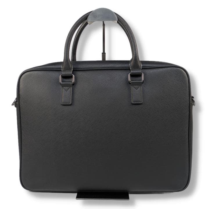 【未使用級】アルマーニ ジーンズ 2way ビジネスバッグ ブリーフケース A4