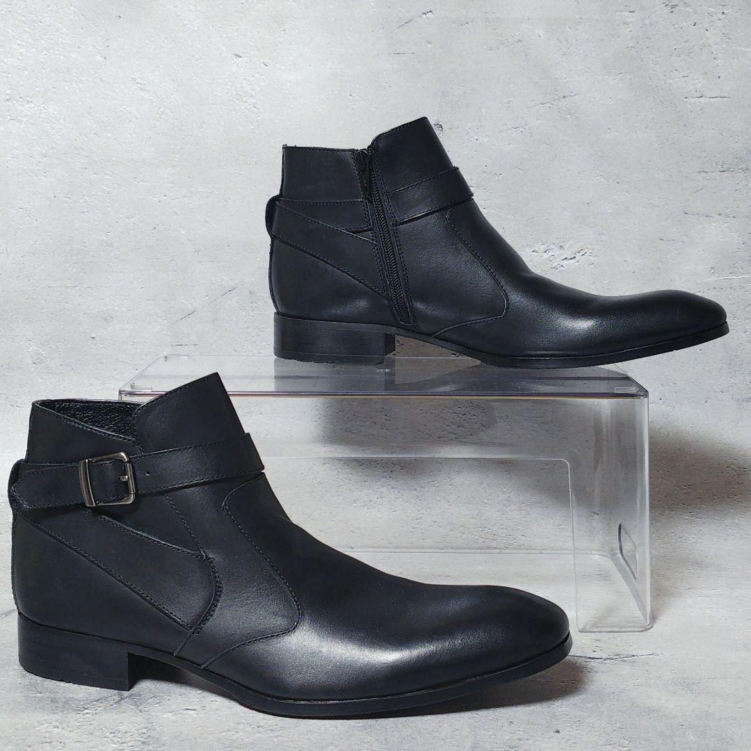 人気デザイン 未使用級 フープディドゥ【42】 ジョッパーブーツ サイドジップ