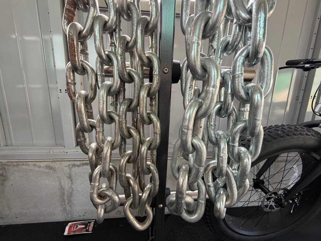 ジムチェーン約40KG(約20KG×2本セット) 150cm 定価33,000円