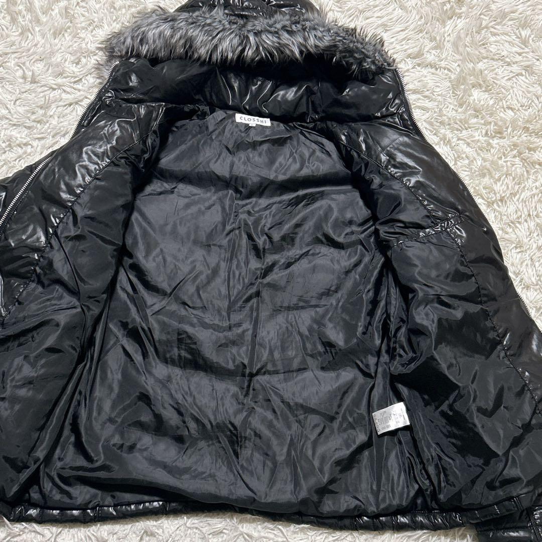 【2457】✨美品✨ 00s 【Archive】 y2k ファージャケット　光沢