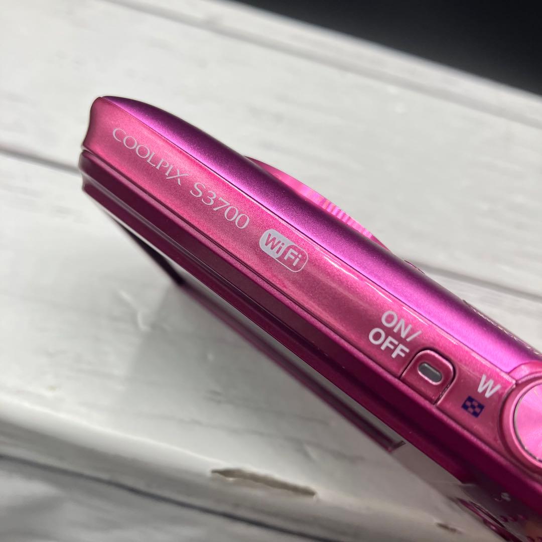 ニコン Nikon クールピクス COOLPIX S3700 ピンク
