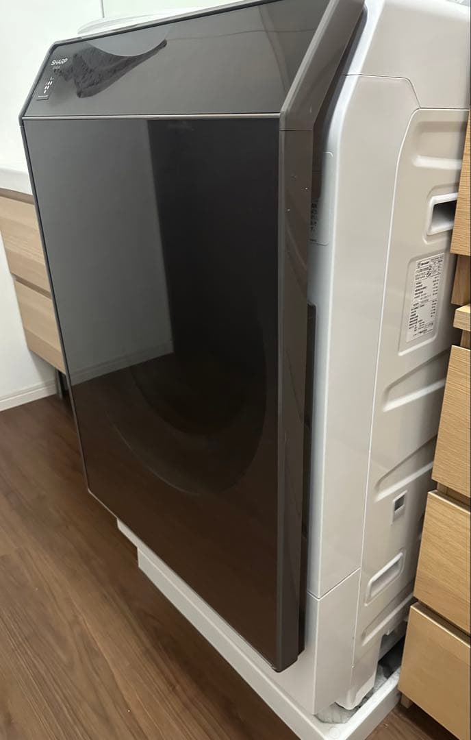 14日まで SHARPドラム式洗濯乾燥機　ES-G110-TL 2018年製