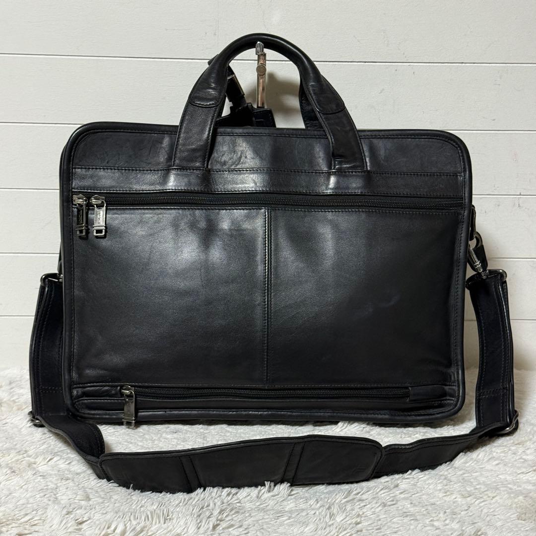 TUMI トゥミ　ビジネスバッグ　ナパレザー　ブラック　2way 96130D4