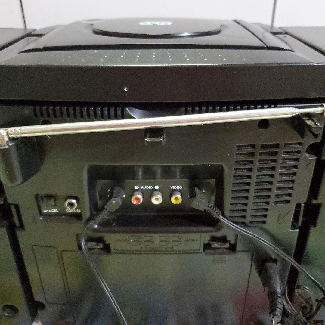 エグゼモード　7インチDVDコンポ　リモコンセット　動作品　USB使えます