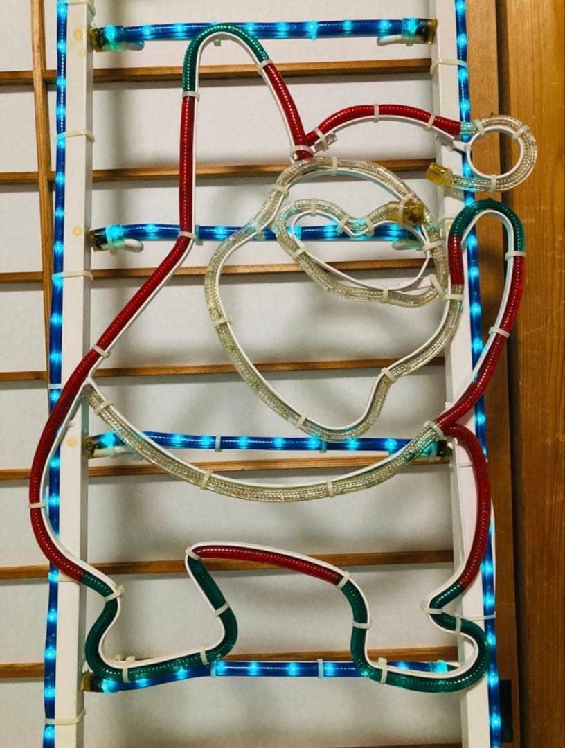 ✨ 特大サイズ はしごサンタクロース‼️ イルミネーション ライト ✨