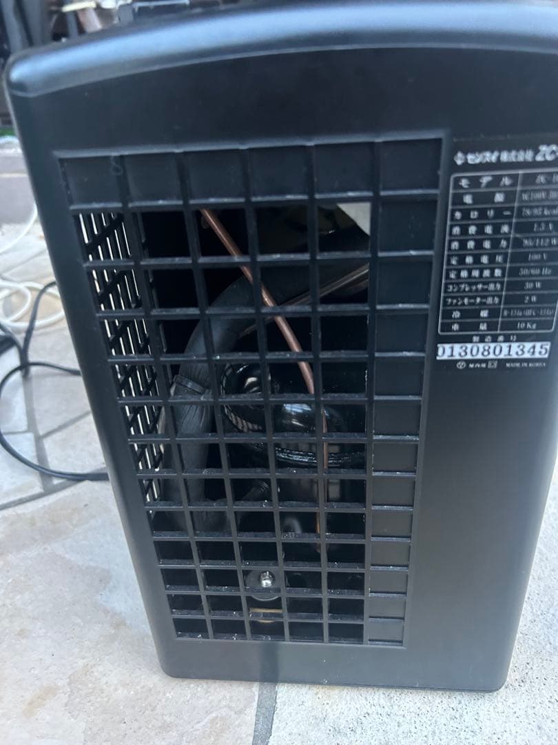 ほ*茶様 水槽クーラーZENSUI ZC-100 クーラー ブラック