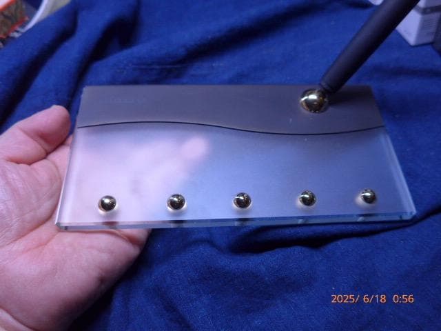 激レア　ペリカンのガラスのデスクスタンド　ペリカン70周年記念時