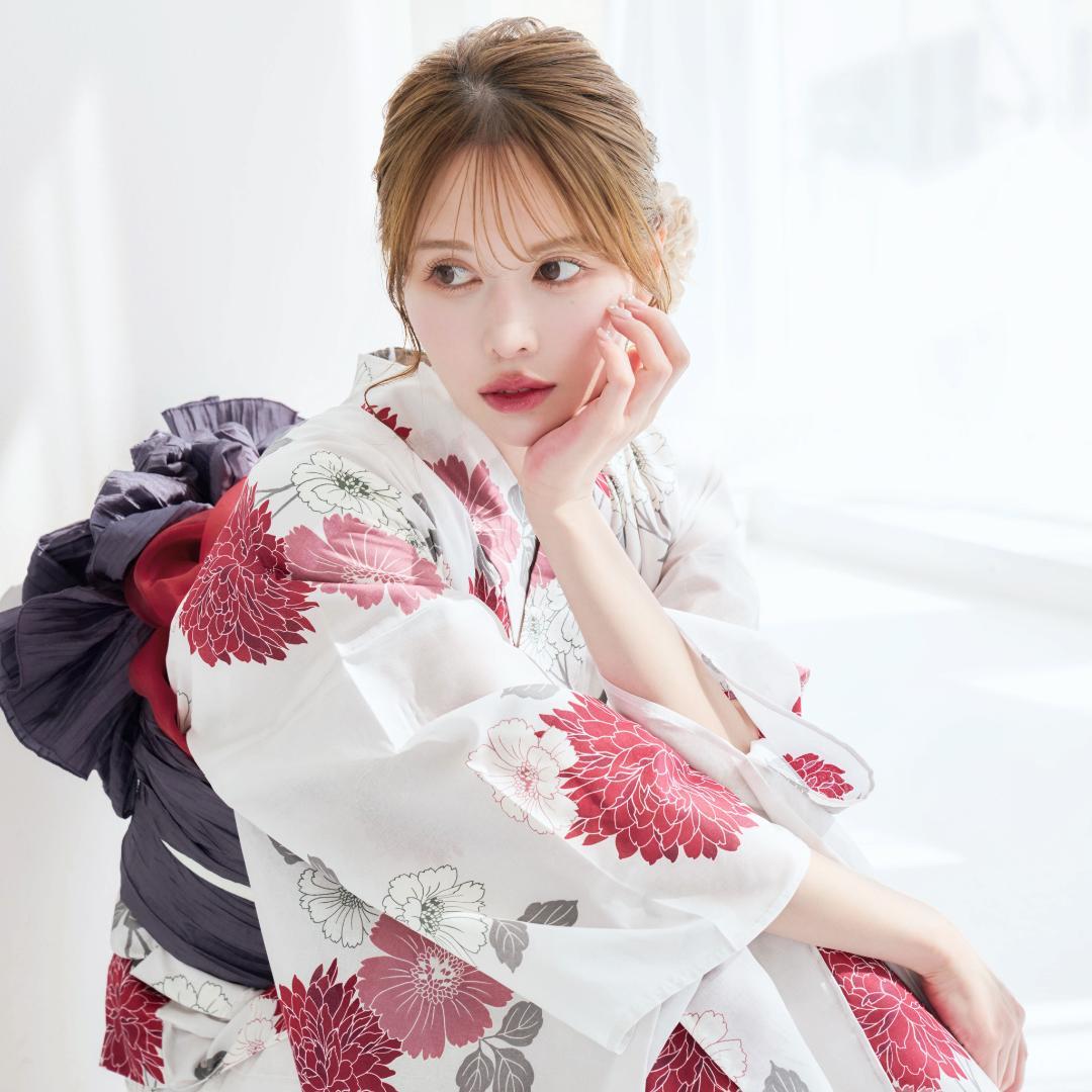 新品 浴衣 セット 浴衣セット ゆかた レディース 大人 ピンク 黒 Y5-16