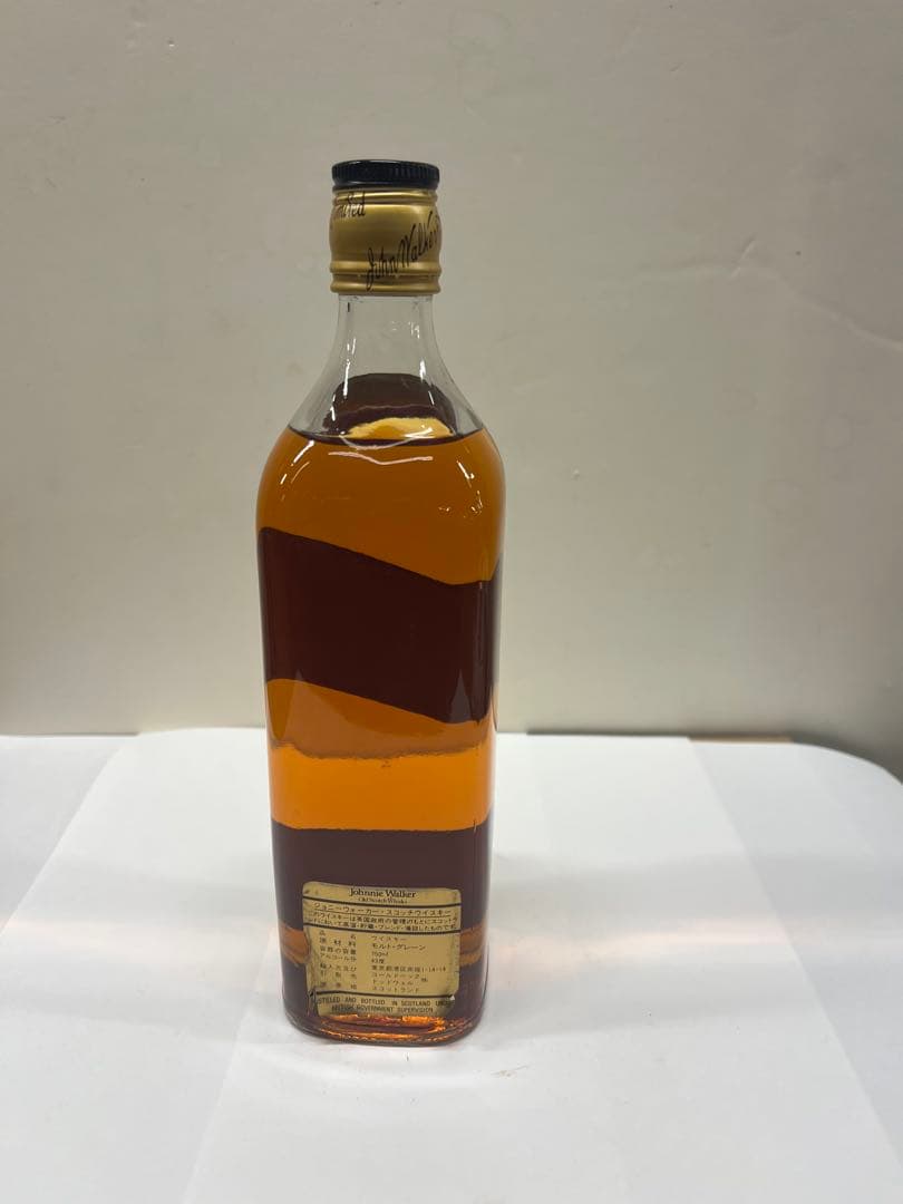 ジョニーウォーカー 赤ブラックラベル12年 750ml 43% 二本古酒 未開栓