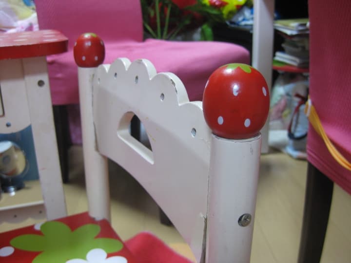 マザーガーデン勉強机野いちごレア廃盤デスクチェア子供