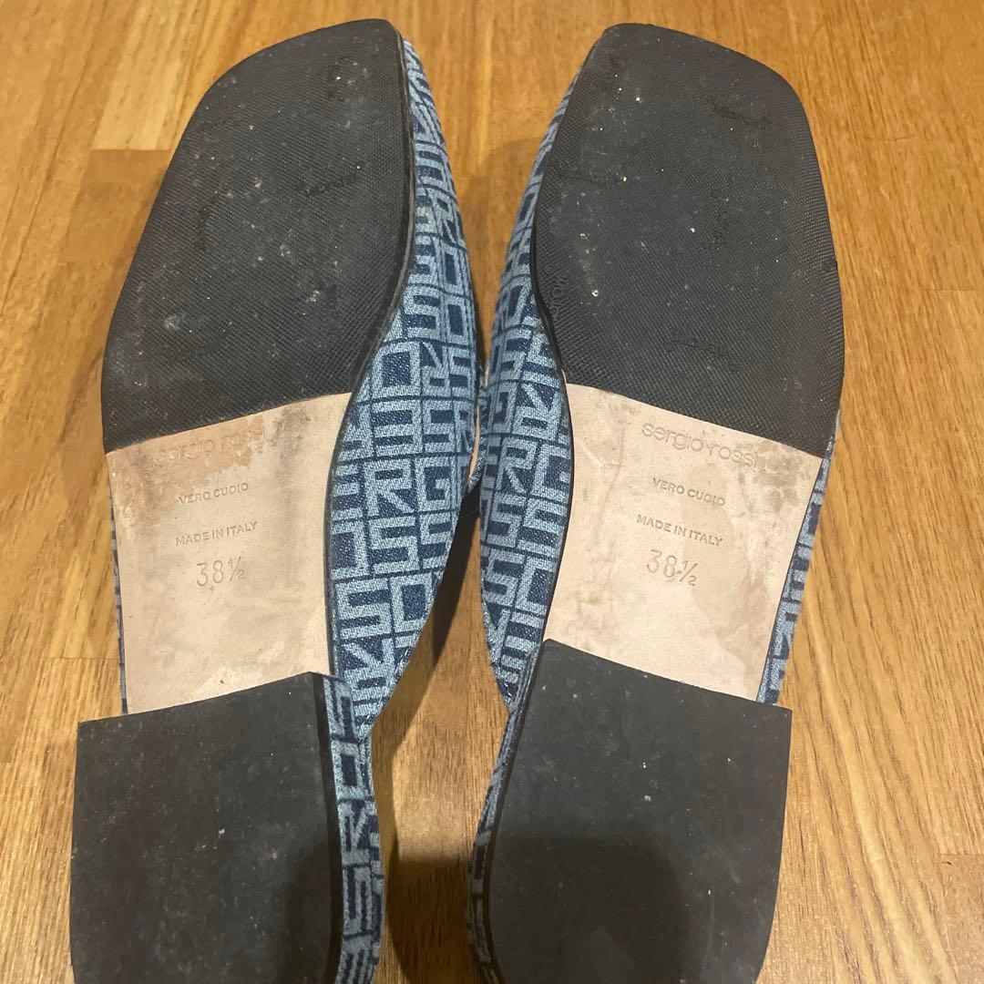 sergio rossi ロゴ入りサンダル 38.5