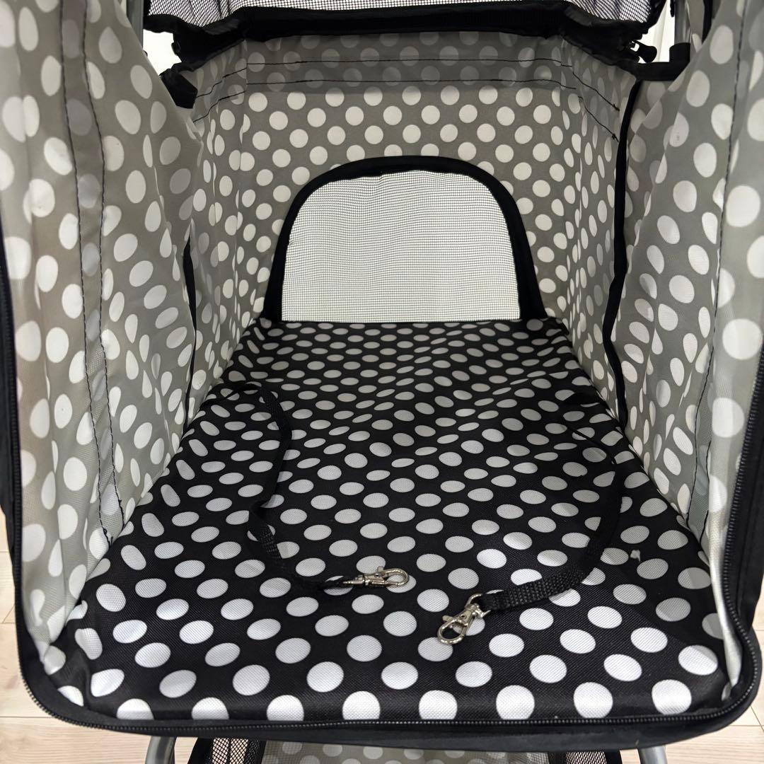 ペットカート 猫 犬 バギー 多頭用 カート 犬用ベビーカー 折りたたみ 四輪