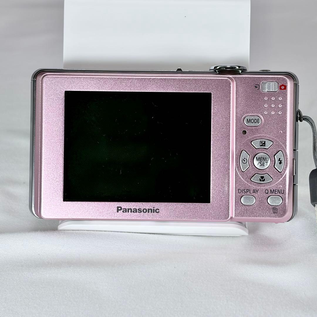 【良品】Panasonic LUMIX DMC-FS6 ピンク 純正ケースつき