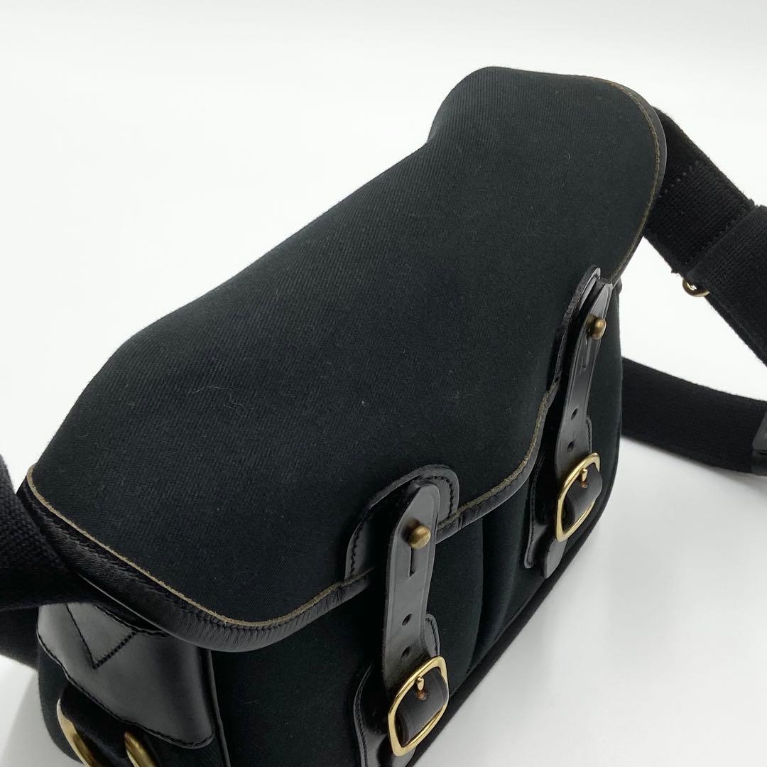 ブレディ　ノーフォーク　ショルダーバッグ　キャンバス　ブラック　イングランド