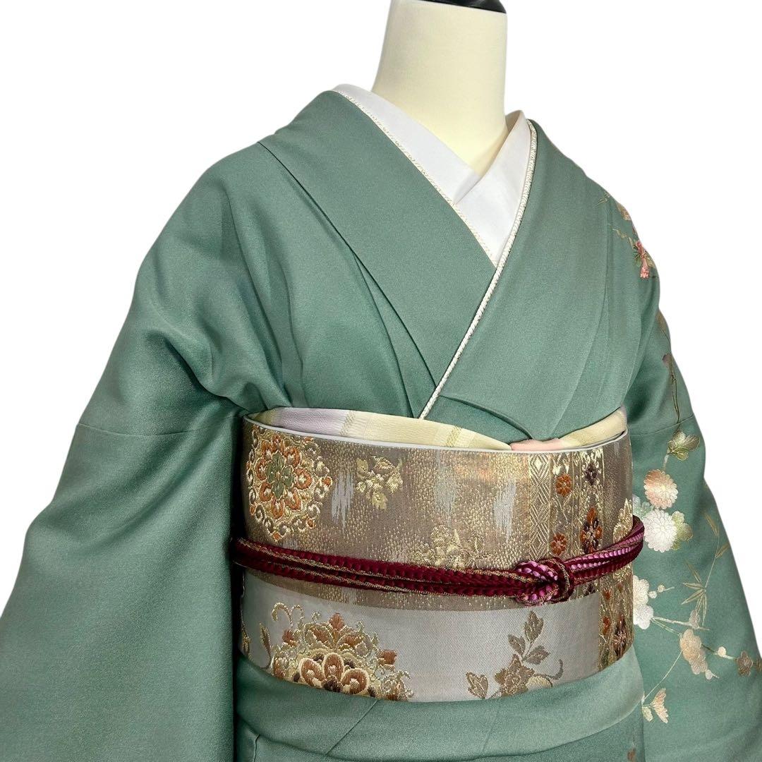 camc　訪問着５点フルセット　袋帯　着物　正絹