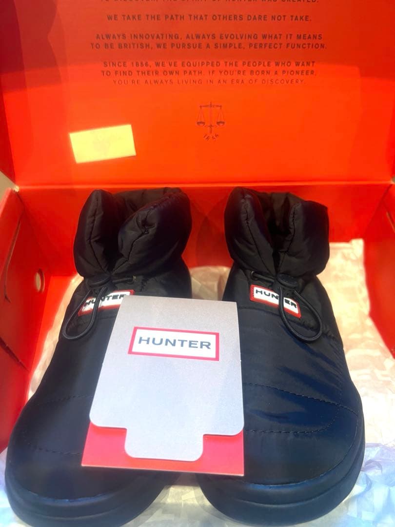 HUNTER ショートブーツ　24センチ　箱無しです。