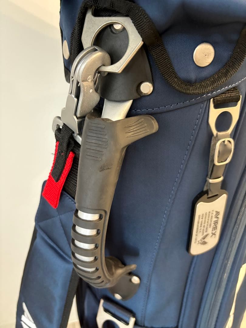 AVIREX ゴルフバッグ ネイビー