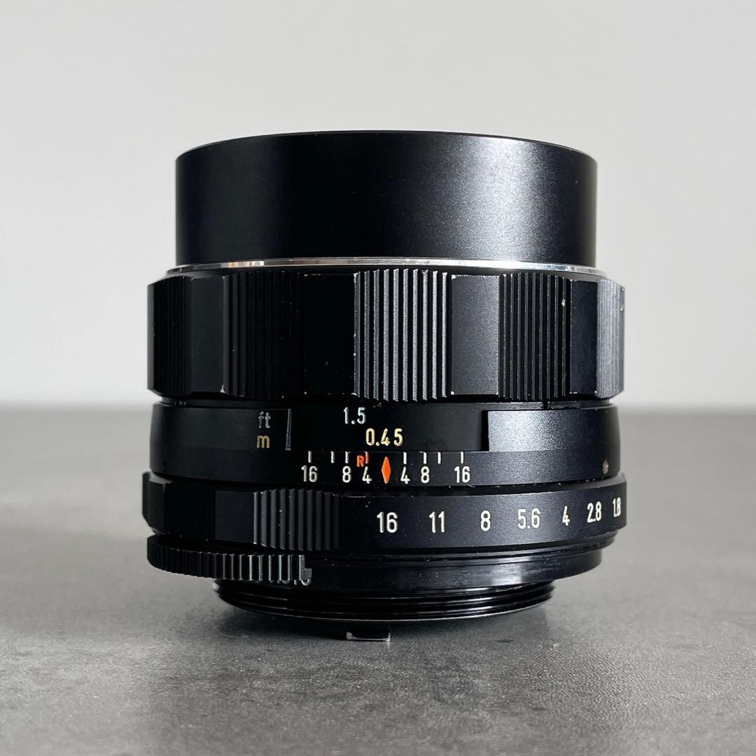 【虹色多重フレア】PENTAX Super Takumar 55mm f1.8