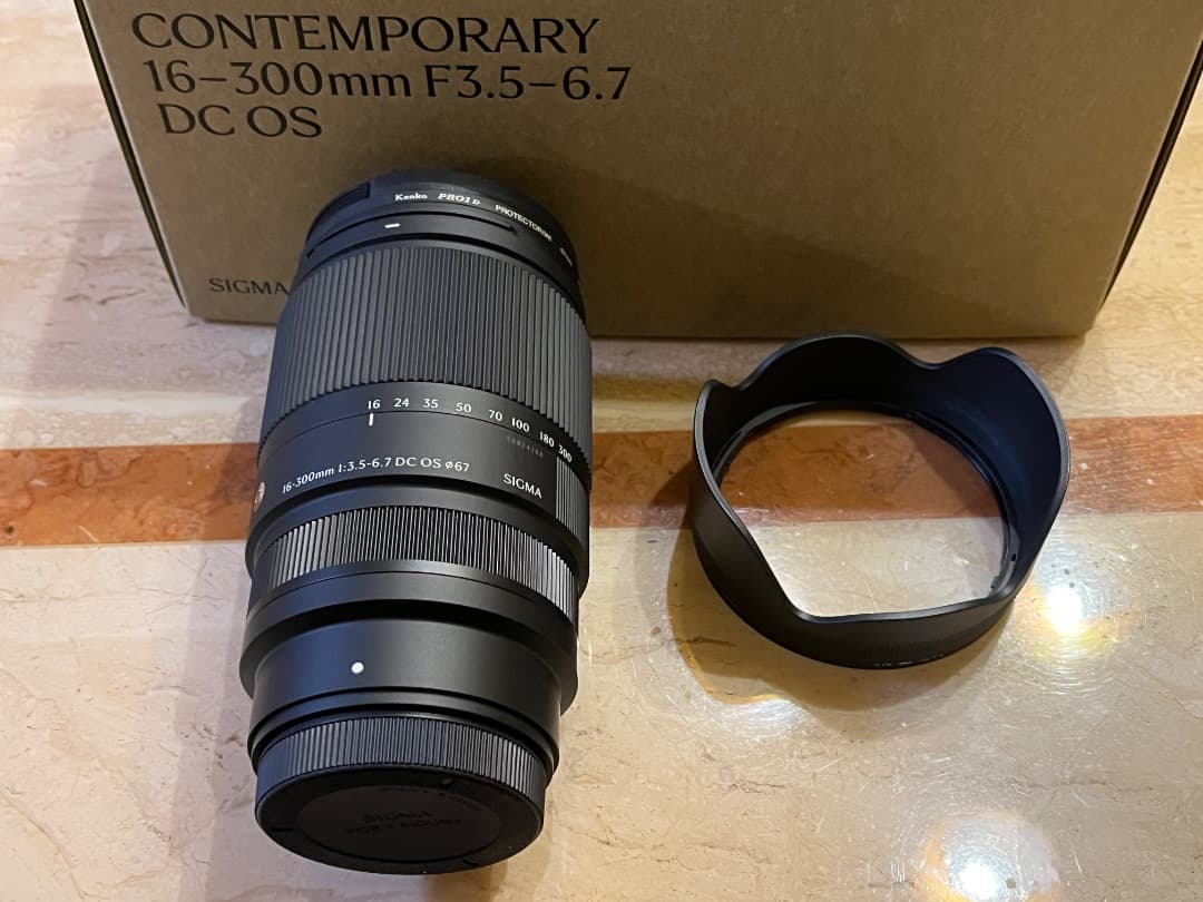 新品・未使用　シグマ16-300mm F3.5-6.7DC OS フジXマウント
