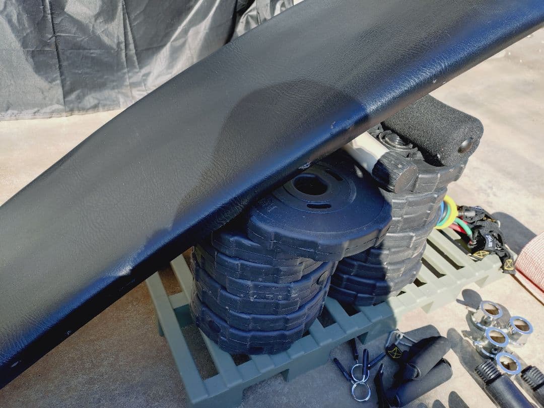 トレーニングベンチ ウエイトプレート付き　筋肉モリモリセット！インクラインベンチ