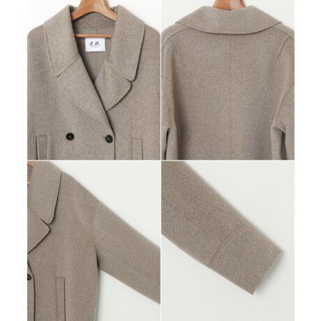 エバーネイビー　ウールリバーPコートM