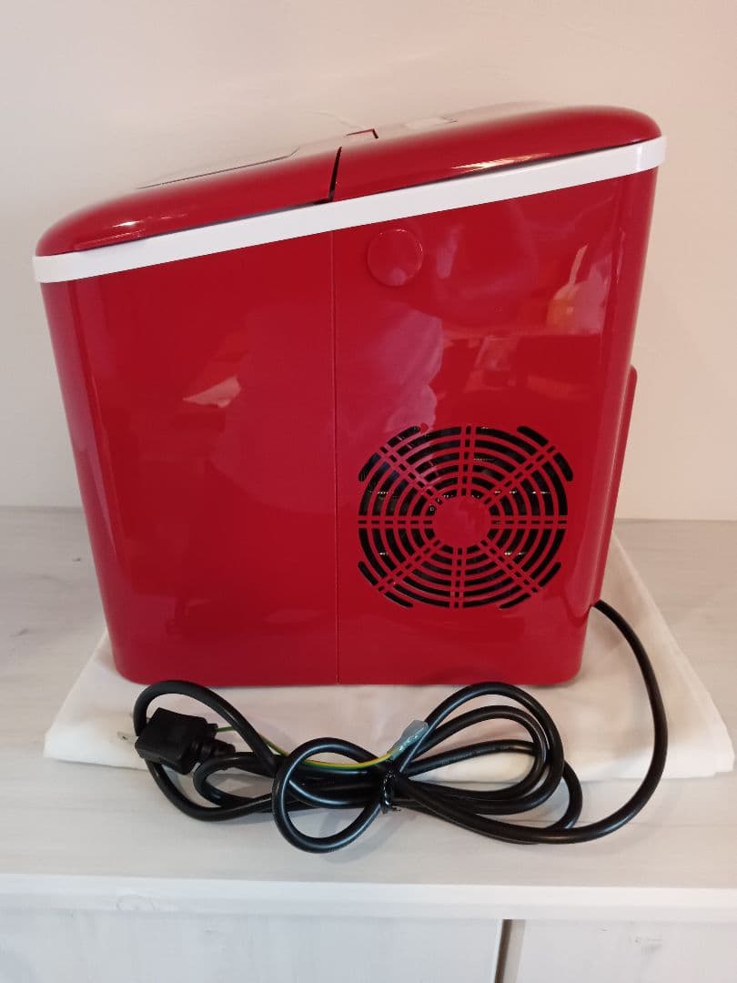 ベルソス 高速製氷機 VS-ICE07 家庭用 レッド