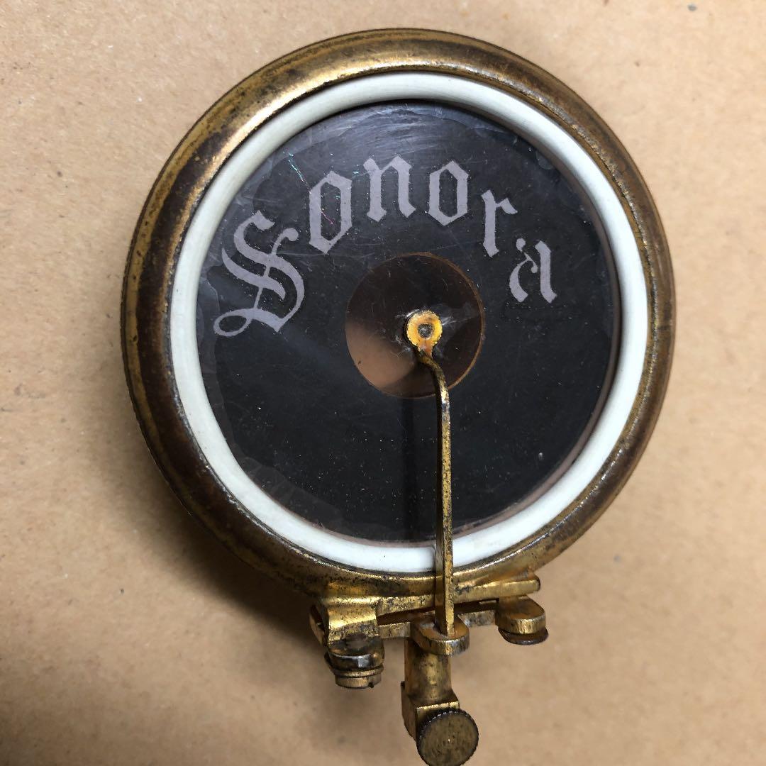 ♬ SONORA 初期型 最高級 ゴールドサウンドボックス 蓄音機 ♬