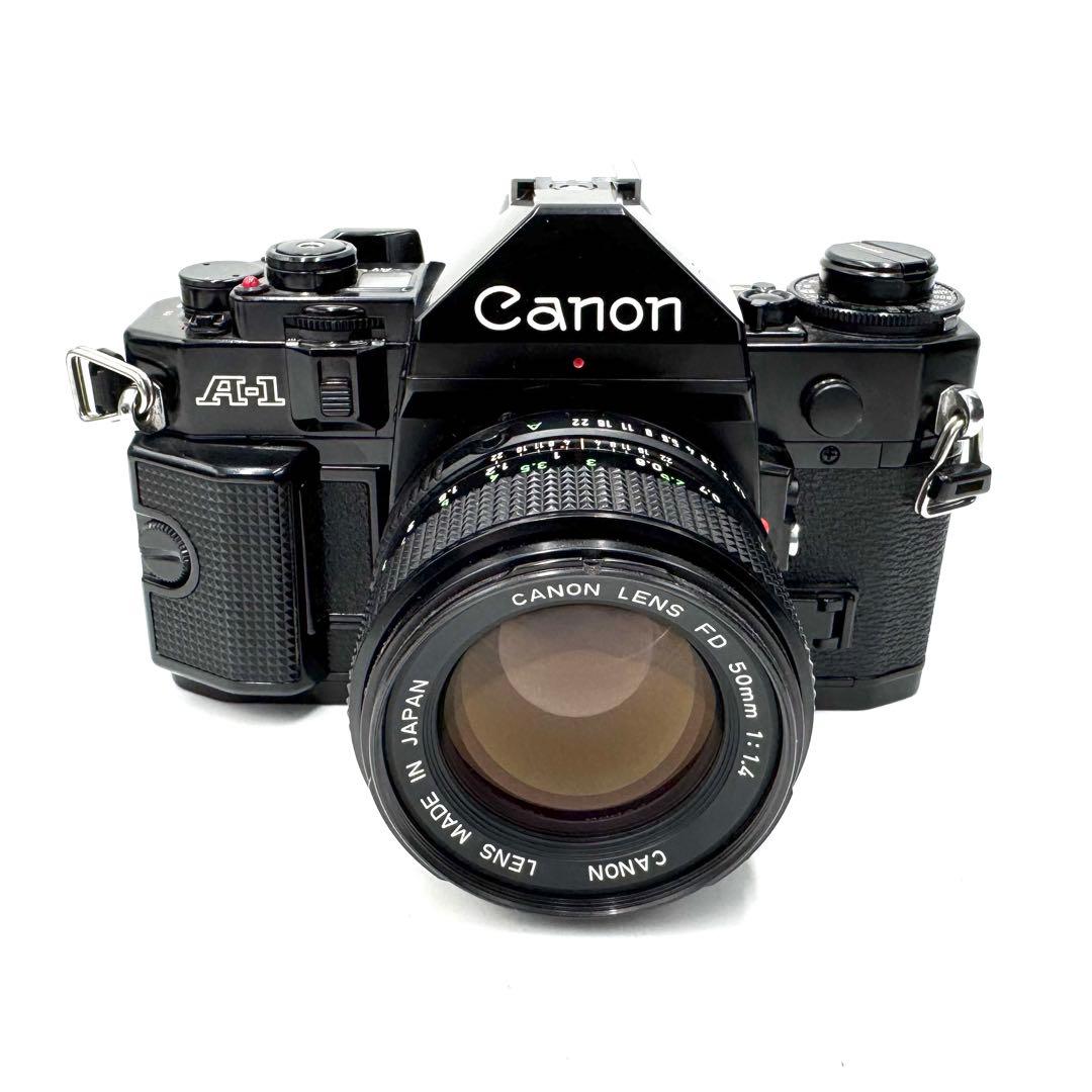 希少元箱付きCanon キャノン A-1 NEW FD 50mm f1.4